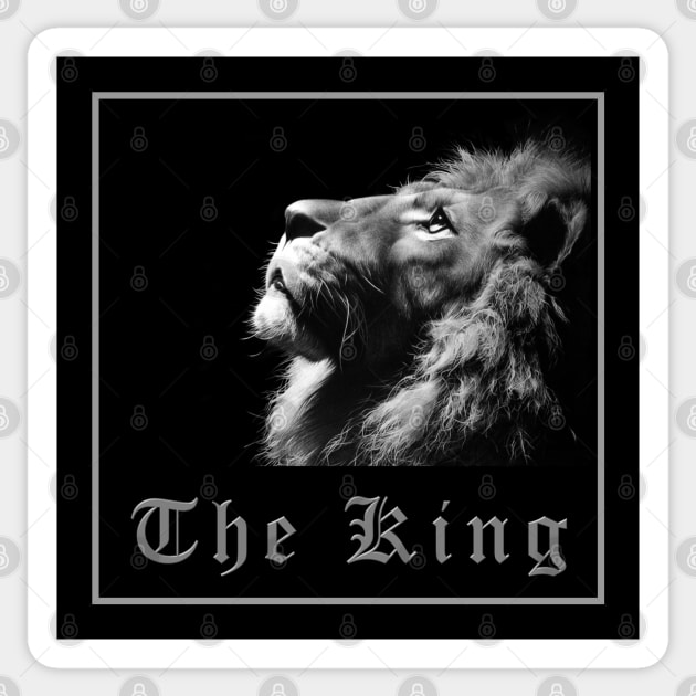 THE KING Sticker by MiroDesign